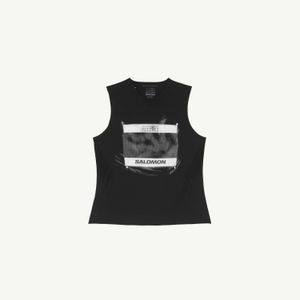 MM6 by Maison Margiela Black X Salomon Crewneck Top for men