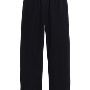 Brandon Maxwell Blue The Teagan Cotton-Blend Straight-Leg Pants