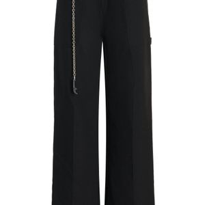 Tae Park Black Exclusive Painter Cotton-canvas Straight-leg Pants