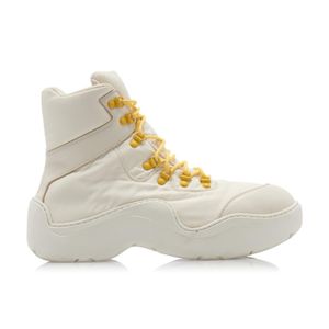 Bottega Veneta White The Puddle Bomber Rubber Boot