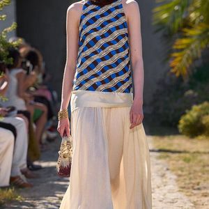 ALÉMAIS Basilia Beaded Cotton Maxi Dress