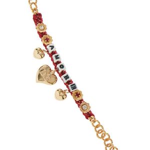 Dolce & Gabbana Red Dice Bracelet