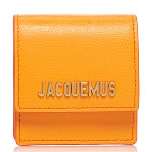 Jacquemus Le Sac グレインレザー ブレスレットバッグ オレンジ
