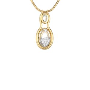 Moritz Glik White Rastro 18K Diamond Necklace
