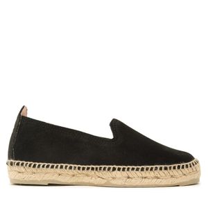 Manebí Schwarz Espadrilles Suede Flat Espadrilles