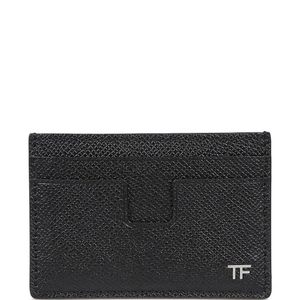 Tom Ford Black Cardholder Logo for men
