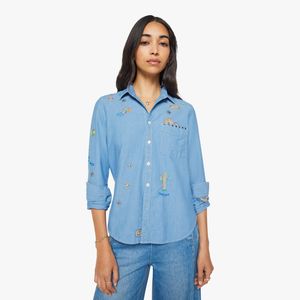 Mother Blue The Foxy Boxy Hands Up Shirt