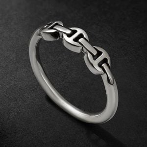 Hoorsenbuhs Black Makers Dame Sterling Ring for men