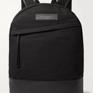 Want Les Essentiels De La Vie Black Canvas Kastrup Backpack for men