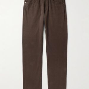 Slowear Brown Incotex Blue Division Straight-leg Jeans for men