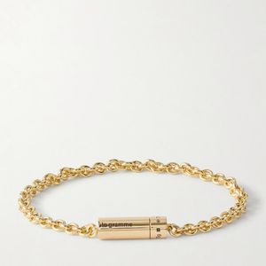 Le Gramme Natural 18-karat Gold Bracelet for men