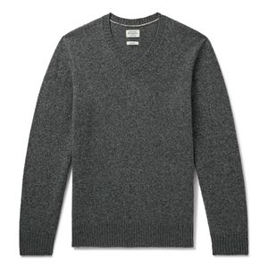 Hartford Grey Wool Sweater for men