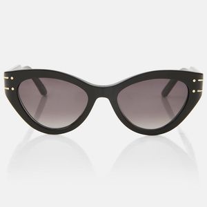 Dior Brown Diorsignature B7I Cat-Eye Sunglasses