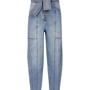 Ulla Johnson Blue Otto High-rise Straight Jeans