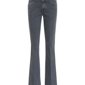 J Brand Schwarz Mid-Rise Bootcut Jeans Sallie