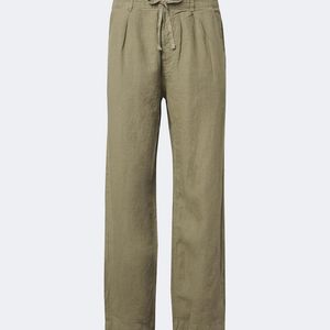 Polo Ralph Lauren Green Linen Straight Pants for men