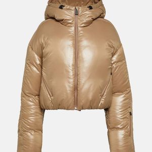 Aztech Mountain Natural Daisy Cropped Down Jacket