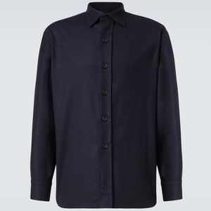 Rubinacci Blue Wool Jacket for men