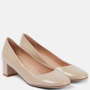 Gianvito Rossi Natural Leather Pumps