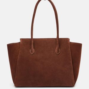 Aesther Ekme Brown Ekme Medium Suede Tote Bag