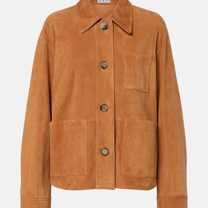 Loewe Brown Suede Jacket