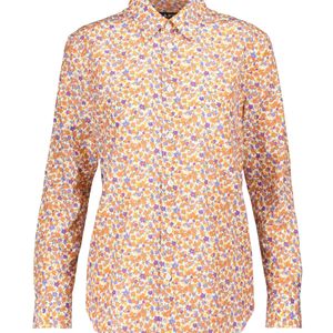 Camicia Gina a stampa floreale in misto seta di A.P.C. in Arancione