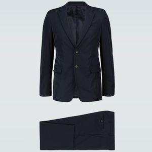 Prada Anzug aus Tech-Material in Blau für Herren