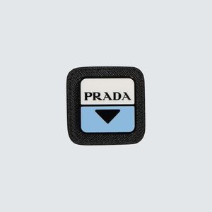 Prada Patch Mit Leder in Schwarz für Herren