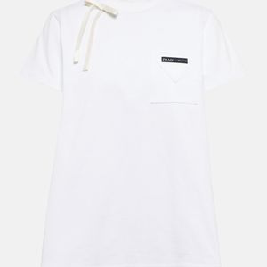 Prada Weiß T-Shirt aus Baumwolle