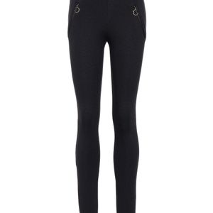 Pantalones de punto fino elastizado Emilio Pucci de color Negro