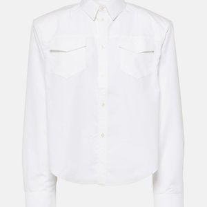 Wardrobe NYC White Cotton Shirt