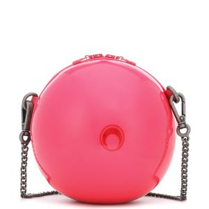 MARINE SERRE Pink Clutch Ball Bag Mini