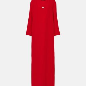 Valentino Red Silk Gown