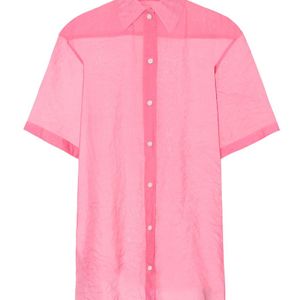 Camisa extragrande Victoria Beckham de color Rosa