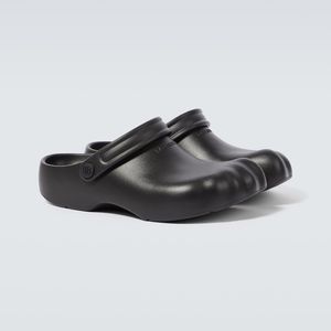 Balenciaga Black Sunday Molded Mules for men