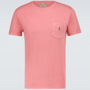 Polo Ralph Lauren T-Shirt aus Baumwolle in Pink für Herren
