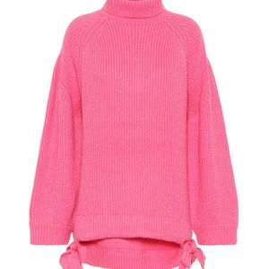 Ellery Pink Oversize-Pullover mit Wollanteil