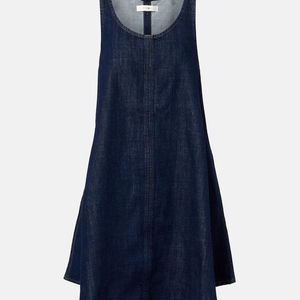 FRAME Blue Skipper Denim Minidress