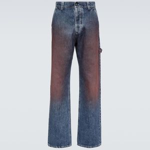 Winnie New York Blue Wide-Leg Jeans for men