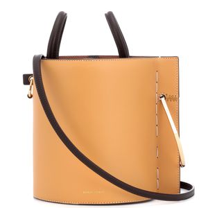 Danse Lente Natural Bobbi Leather Bucket Bag