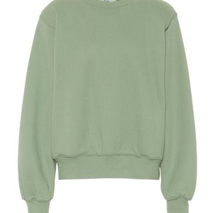 Frankie Shop Grün Sweatshirt Vanessa aus Baumwolle