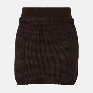 Lisa Yang Black Lovi Cashmere Miniskirt
