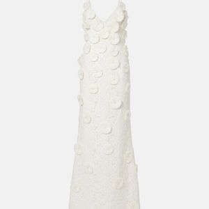 Jonathan Simkhai White Maven Embellished Gown