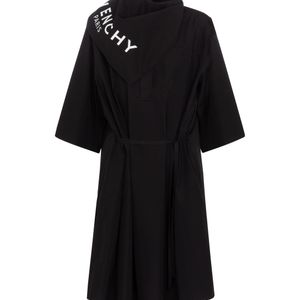 Vestido corto de algodón Givenchy de color Negro