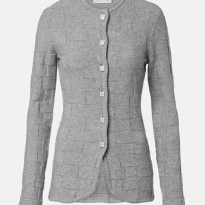 TOVE Grey Uma Cashmere Cardigan