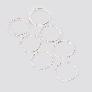 NA-KD Mettallic Accessories Multipack Fine Rings