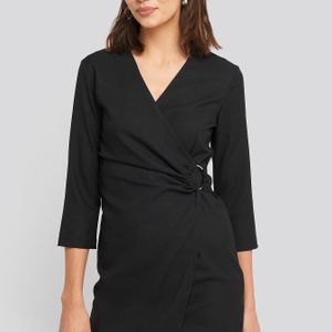 Trendyol Buckle Detailed Mini Dress in het Zwart