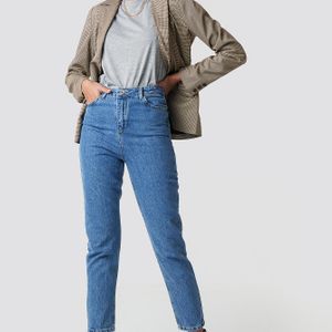 Trendyol High Mom Jeans in het Blauw