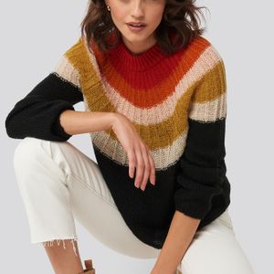 Mango Schwarz Funkyr Sweater