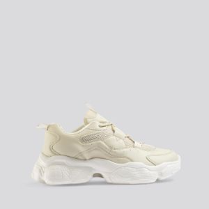 NA-KD Natur Shoes Loop Lacing Structured Trainers